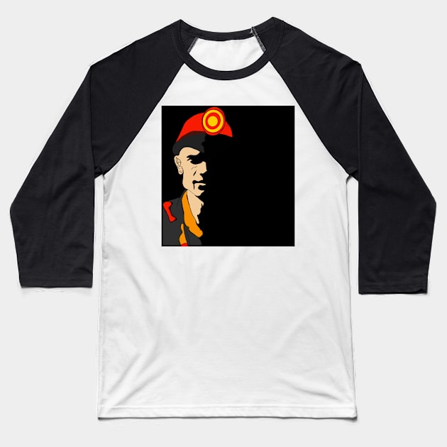 coal miner Baseball T-Shirt by Sakhan_artworks